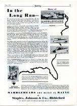 Staples, Johnson & Co. (Marblehead Boat Yard) advertisements